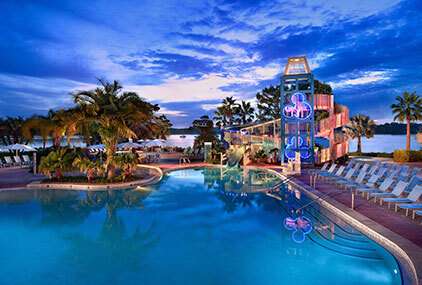 Piscina en el Hotel Florida